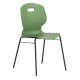 Arc Four Leg Classroom / Visitor Chair With Brace